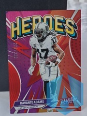 2023 Panini Prestige Davante Adams #H-11 Heroes 276/399 Las Vegas Raiders