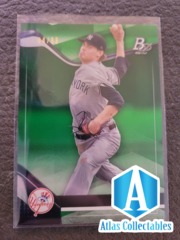 2021 Bowman Platinum Beck Way AUTO #TOP-18 Top Prospects Rookie Yankees /99