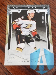 2015-16 Artifacts #184 Nick Ritchie RC 336/899 Anaheim Ducks