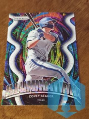 2022 Panini Illumination White Wave Prizm Corey Seager #IL-5