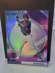 2023 Panini Chronicles Recon Blue 43/99 Alex Ramirez #9