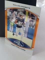 2023 Panini Player of the Day Highlight Orange 017/199 Tony Pollard #46 Cowboys