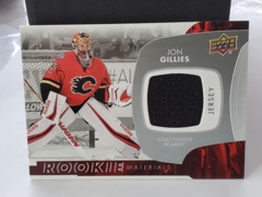2017-18 Upper Deck Rookie Materials Jon Gillies #RM-JG RC Calgary Flames