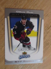 2005-06 Upper Deck MVP Rookies #395 Gilbert Brule RC Blue Jackets