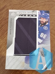 2021-22 SP Game Used Nikita Kucherov Banner Year Patch #BYSC-NK