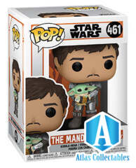 POP! Star Wars The Mandalorian with Grogu Bobble-Head #461