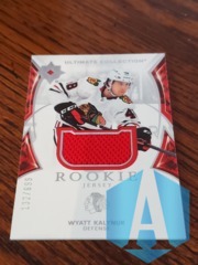 2021-22 Upper Deck Ultimate Collection Rookies Jersey 132/699 Wyatt Kalynuk #147
