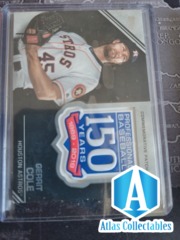 2019 TOPPS COMMEMORATIVE PATCH - 150 YEARS - GERRIT COLE