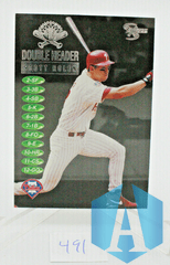 1998 Skybox Dugout Access Double Header #16 of 20 Scott Rolen