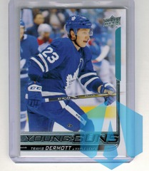 2018-19 Upper Deck Series 1 Young Guns Rookie Travis Dermott #228 Maple Leafs