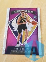 2021-22 Chronicles Rookies And Stars CHRIS DUARTE #631 Purple Crusade 43/49 Rookie