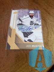 2016-17 Upper Deck Overtime Gold Foil Auto Jake Muzzin #157