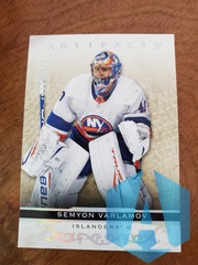 2021-22 UPPER DECK ARTIFACTS SILVER SPECTRUM #13 ISLANDERS SEMYON VARLAMOV 182/299