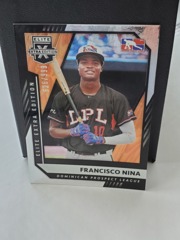 2021 Elite Extra Edition 626/999 Francisco Nina #176 Brewers