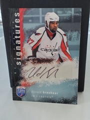 2007-08 Be A Player Signatures #S-DO Donald Brashear Washington Capitals
