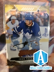 John Tavares 2019/20 Upper Deck MVP #214 Gold Script Toronto Maple Leafs