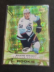 2022-23 Upper Deck Ice Base Green Rookie #125 Shane Wright Seattle