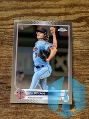 2022 Topps Chrome Joe Ryan RC #48 Minnesota Twins