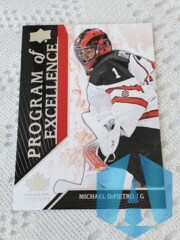 2019 Upper Deck Team Canada Juniors Program of Excellence Michael DiPietro #101