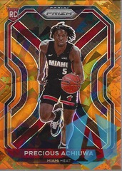 2020-21 Panini Orange Ice Prizm Precious Achiuwa #294 Rookie