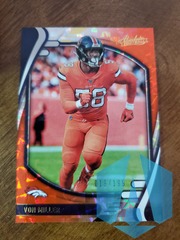 2021 Absolute Von Miller #54 Orange Mosaic Parallel 019/199