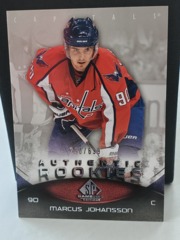 2010-11 SP Game Used Edition Authentic Rookies 230/699 Marcus Johansson #141 Capitals