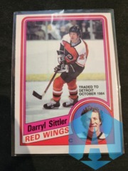 1984-85 O-Pee-Chee Flyers Hockey Card #168 Darryl Sittler