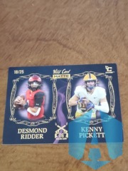 2022 WILD CARD MATTE DUELING GUNS DESMOND RIDDER KENNY PICKETT #DG-18