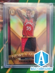 2015 Gold Newly Minted Memorabilia /25 Delon Wright
