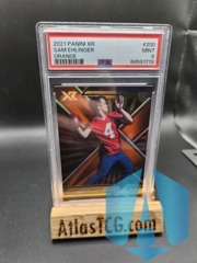 2021 Panini XR #200 Sam Ehlinger Orange PSA 9