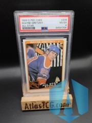 1984-85 O-Pee-Chee Wayne Gretzky Edmonton Oilers #208 PSA 4