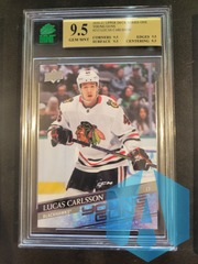2020 Upper Deck Young Guns Lucas Carlsson RC MNT 9.5 GRADED