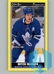 2020-21 O-Pee-Chee Premier Tallboys Yellow Border Mitch Marner #P-17