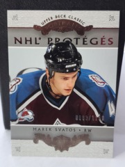2003-04 Upper Deck Classic Portraits #186 Marek Svatos Rookie 0663/1150 Avalanche