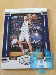 2021-22 Chronicles Plates & Patches Chris Duarte #411 Rookie 055/249