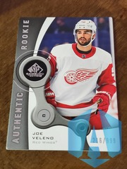 2021-22 SP Game Used Authentic Rookie Joe Veleno R-33 216/999 Red Wings