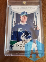Vasily Podkolzin 2021-22 Upper Deck Black Diamond Rookie Draft Day 325/399 RDD-VP