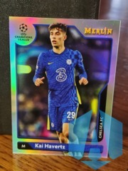 2021-22 Topps Merlin UEFA Champions League Kai Havertz #144 Refractor