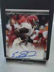 2017 Leaf Draft Auto Eddie Jackson #A-EJ1 Rookie