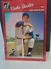 2023 Panini Donruss Duke Snider #282 Red 0724/2023 Dodgers