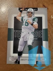 2003 Upper Deck Finite #98 Vinny Testaverde 0017/2350
