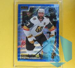 2020-21 O-Pee-Chee Platinum #100 Alex Pietrangelo Blue Surge