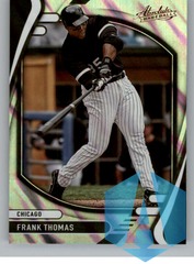 2022 Panini Absolute Retail Baseball LAVA Base #84 Frank Thomas - Chicago