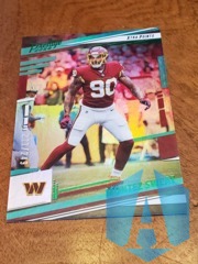 2022 Prestige Xtra Points Premium Green #299 Montez Sweat 211/249