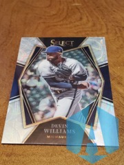2022 Panini Select Devin Williams #151 Prizm Scope Black