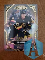 2020-21 UD Stature Rookie Base Card #170 Reid Duke Vegas Golden Knights 058/399