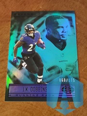 J.K. Dobbins 2021 Panini Illusions #39 Baltimore Ravens 060/175