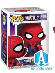 POP! Marvel What If...? Zombie Hunter Spidey Bobble-Head #945