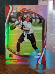 2021 Panini Absolute Football Silver Holo Joe Burrow #42 Cincinnati Bengals