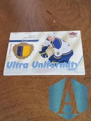 2007-08 Fleer Ultra Uniformity Barret Jackman #U-BJ Jersey 14/25